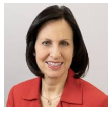 Image showing Alix Rubin of Rubin Employment Law, wearing an orange coloured blazer, dark, chin length hair, smiling at the camera.